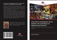 Argument ontologique de St. Anselm de Canterbury & Réponse de Gaunilo kitap kapağı