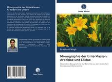 Capa do livro de Monographie der Unterklassen Arecidae und Lilidae 