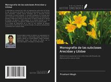 Capa do livro de Monografía de las subclases Arecidae y Lilidae 
