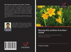 Обложка Monografia podklas Arecidae i Lilidae