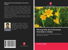 Capa do livro de Monografia das Subclasses Arecidae e Lilidae 