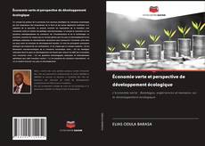 Buchcover von Économie verte et perspective de développement écologique