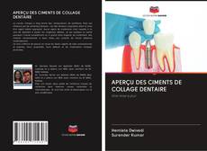 Buchcover von APERÇU DES CIMENTS DE COLLAGE DENTAIRE