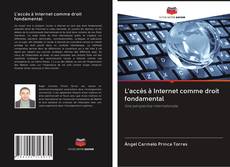Capa do livro de L'accès à Internet comme droit fondamental 