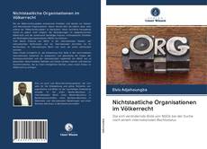 Bookcover of Nichtstaatliche Organisationen im Völkerrecht