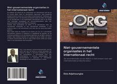 Bookcover of Niet-gouvernementele organisaties in het internationaal recht