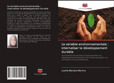 Portada del libro de La variable environnementale : internaliser le développement durable