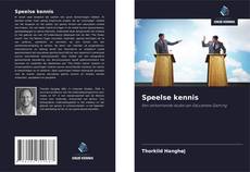 Borítókép a  Speelse kennis - hoz