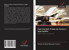 Buchcover von Post mortem Prawo do honoru i jego opieka