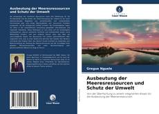 Ausbeutung der Meeresressourcen und Schutz der Umwelt kitap kapağı