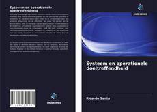 Capa do livro de Systeem en operationele doeltreffendheid 