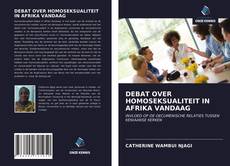 Bookcover of DEBAT OVER HOMOSEKSUALITEIT IN AFRIKA VANDAAG