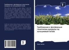 Borítókép a  Требование к фосфорным генотипам кукурузы на кальциевой почве - hoz