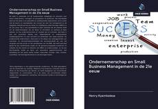 Buchcover von Ondernemerschap en Small Business Management in de 21e eeuw