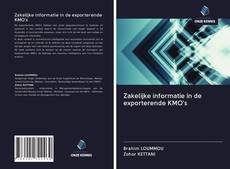 Capa do livro de Zakelijke informatie in de exporterende KMO's 