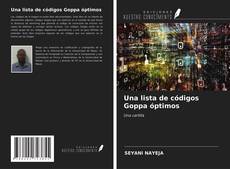 Una lista de códigos Goppa óptimos kitap kapağı