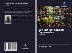 Copertina di Een lijst met optimale Goppa-codes