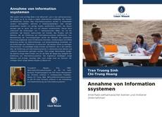 Buchcover von Annahme von Information ssystemen