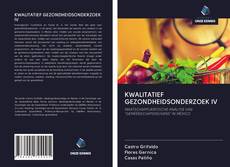 KWALITATIEF GEZONDHEIDSONDERZOEK IV的封面