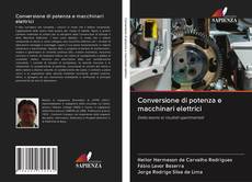 Capa do livro de Conversione di potenza e macchinari elettrici 