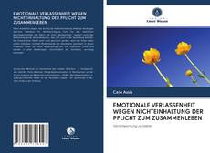 Copertina di EMOTIONALE VERLASSENHEIT WEGEN NICHTEINHALTUNG DER PFLICHT ZUM ZUSAMMENLEBEN