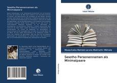 Capa do livro de Sesotho Personennamen als Minimalpaare 