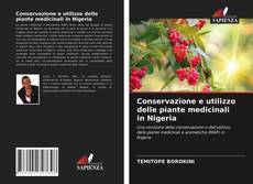 Buchcover von Conservazione e utilizzo delle piante medicinali in Nigeria