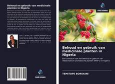 Capa do livro de Behoud en gebruik van medicinale planten in Nigeria 
