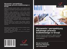 Bookcover of Wyzwania i perspektywy lokalnego procesu budżetowego w Gruzji