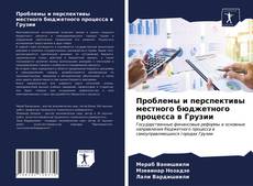 Buchcover von Проблемы и перспективы местного бюджетного процесса в Грузии