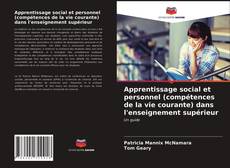 Apprentissage social et personnel (compétences de la vie courante) dans l'enseignement supérieur kitap kapağı