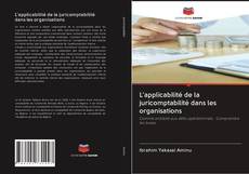 Bookcover of L'applicabilité de la juricomptabilité dans les organisations