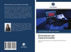 Buchcover von Dimensionen der Cyberkriminalität