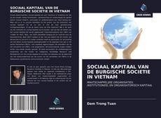 Copertina di SOCIAAL KAPITAAL VAN DE BURGISCHE SOCIETIE IN VIETNAM