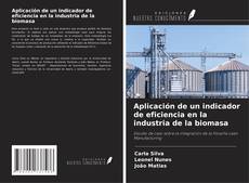 Capa do livro de Aplicación de un indicador de eficiencia en la industria de la biomasa 