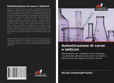 Capa do livro de Autenticazione di carne e latticini 