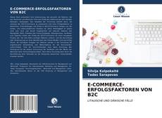 Bookcover of E-COMMERCE-ERFOLGSFAKTOREN VON B2C