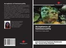 Portada del libro de Acceptance of homosexuality