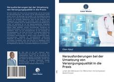 Buchcover von Herausforderungen bei der Umsetzung von Versorgungsqualität in die Praxis