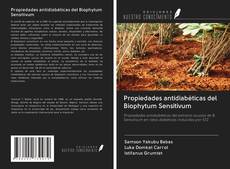 Capa do livro de Propiedades antidiabéticas del Biophytum Sensitivum 