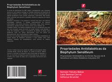 Capa do livro de Propriedades Antidiabéticas da Biophytum Sensitivum 