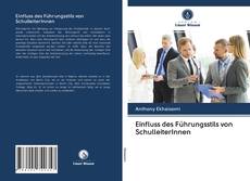 Bookcover of Einfluss des Führungsstils von SchulleiterInnen