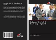 Buchcover von Influenza degli stili di leadership dei presidi