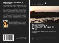 Capa do livro de Disponibilidad y distribución de agua en África 