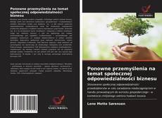 Capa do livro de Ponowne przemyślenia na temat społecznej odpowiedzialności biznesu 