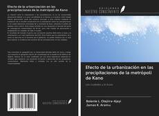Buchcover von Efecto de la urbanización en las precipitaciones de la metrópoli de Kano