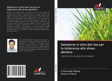 Buchcover von Selezione in vitro del riso per la tolleranza allo stress abiotico