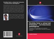 Capa do livro de Pérdida fetal a mitad del trimestre - correlaciones patológicas 