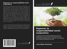 Repensar la responsabilidad social corporativa kitap kapağı