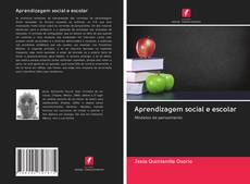 Aprendizagem social e escolar kitap kapağı